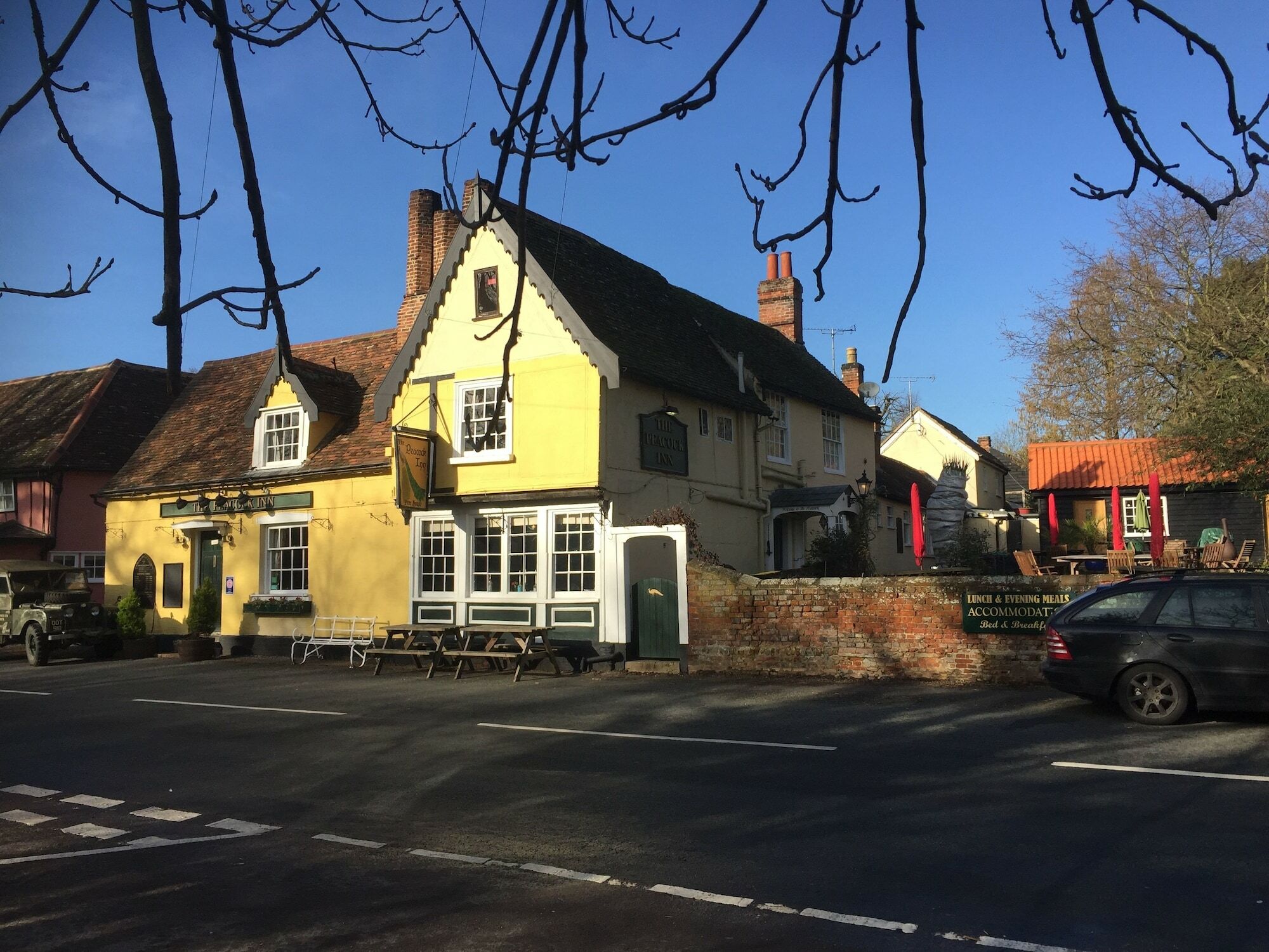 The Peacock Inn Chelsworth Экстерьер фото